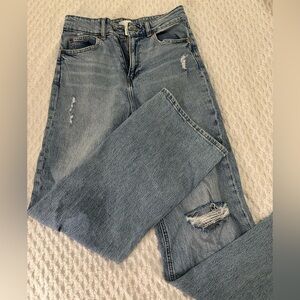 H&M wide leg jeans